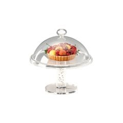 AKRİLİK KAPAKLI TEŞHİR STANDI R-24 H 23 CM