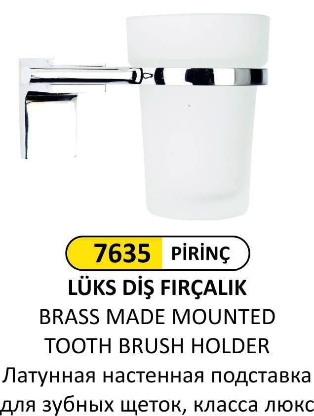 PİRİNÇ LÜKS MONTAJLI DİŞ FIRÇALIK