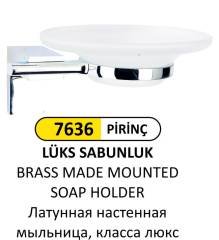 PİRİNÇ LÜKS MONTAJLI KATI SABUNLUK