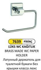 LÜKS PİRİNÇ WC KAĞITLIK KAPAKSIZ