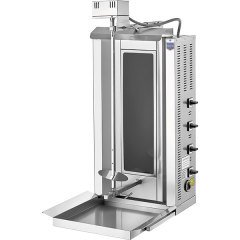 4'lü Elektrikli Döner Ocağı Üstten Motorlu