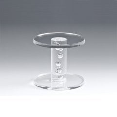 AKRİLİK TEŞHİR YÜKSELTİCİ ŞEFFAF R-13 CM H 12 CM