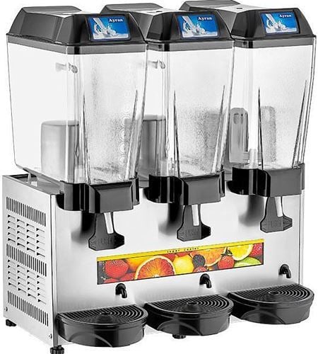 Üçlü Ayran Soğutucu 20+20+20 Lt.