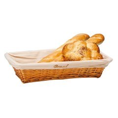 AÇIK BÜFE EKMEK SEPETİ DİKDÖRTGEN  55*34* H 11 CM