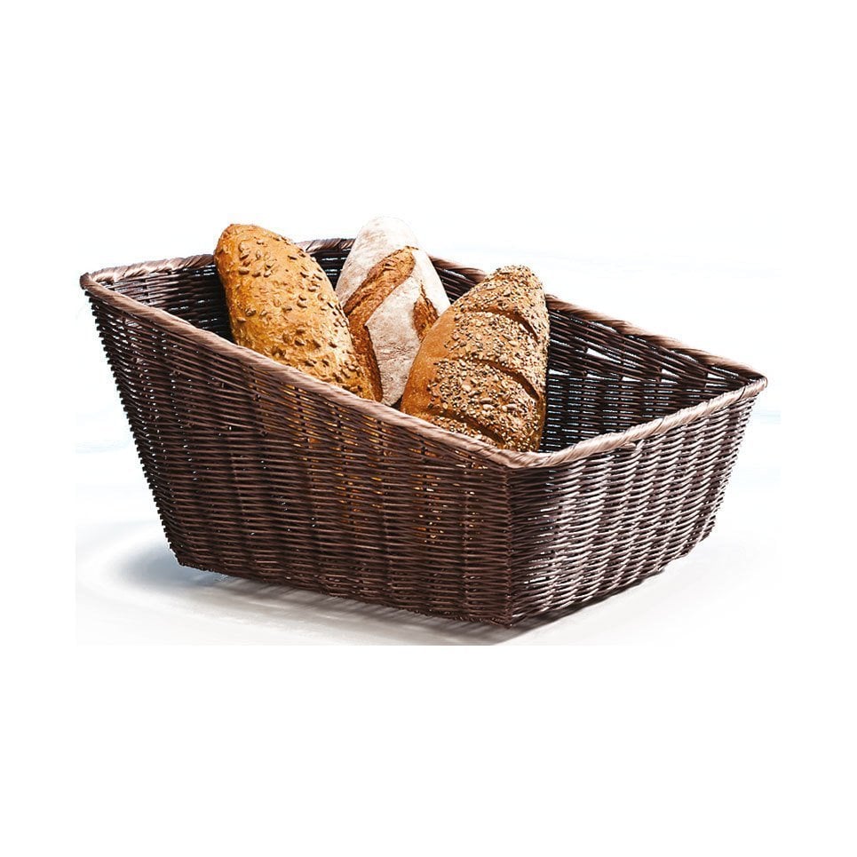 DİKDÖRTGEN EKMEK SEPETİ 46*40*H 25-H 13 CM