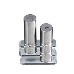 AKRİLİK STANDLI TUZLUK BİBERLİK TAKIMI H 15 CM