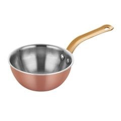 MULTİ-METAL BAKIR MİNİ WOK TAVA 12 CM