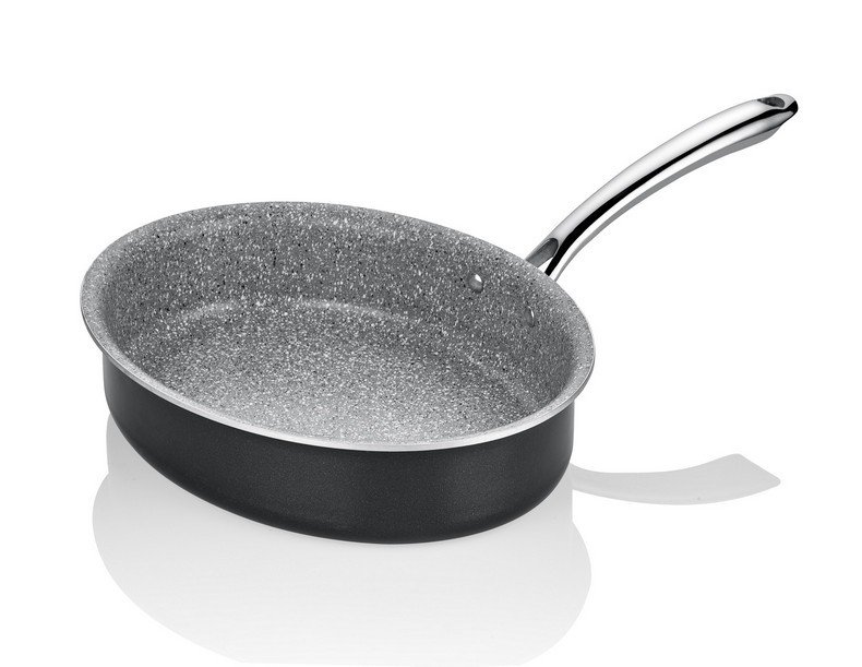 GRANİT ELİT OVAL BALIK TAVA 28X20 CM