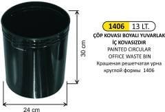 OFİS ÇÖP KOVASI BOYALI