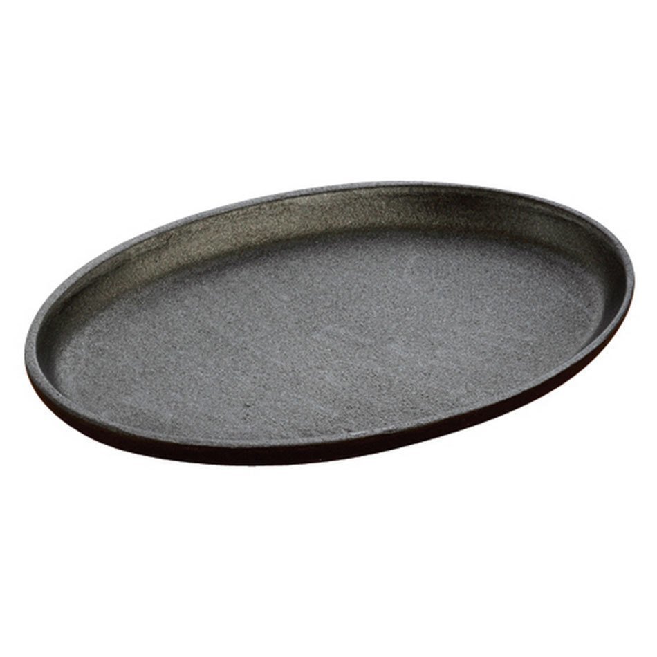 DÖKÜM OVAL DERİN FAJİTA TAVA TEFLON KAPLAMALI