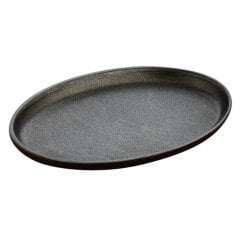 DÖKÜM OVAL DERİN FAJİTA TAVA TEFLON KAPLAMALI