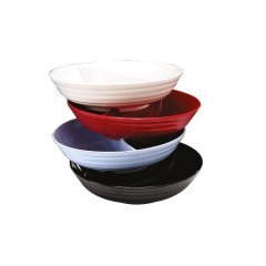 YUVARLAK BÖLMELİ MELAMİN 33,5 H9CM.