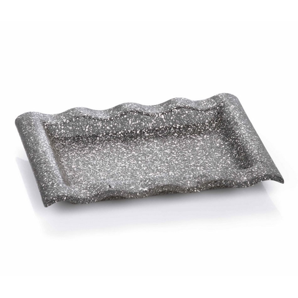 DÖKÜM DALGALI FAJİTA TAVA GRANİT KAPLAMALI