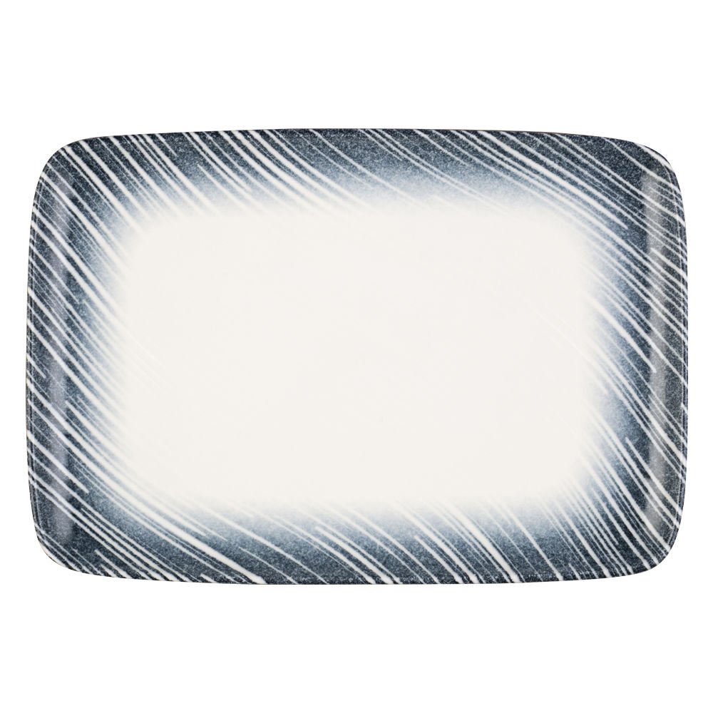 Thin Blue Quadro Dikdörtgen Tabak 37 cm (33 * 23)