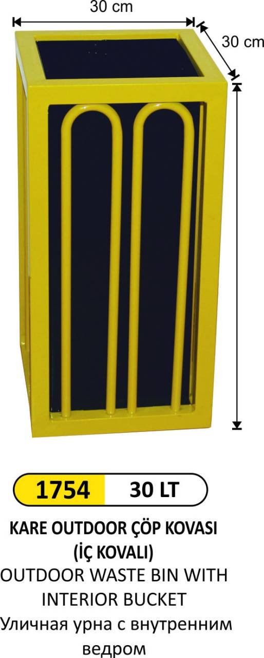 OUTDOOR ÇÖP KOVASI İÇ KOVALI
