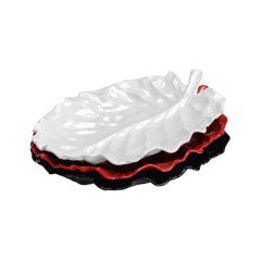 BÜYÜK GENİŞ YAPRAK MODEL MELAMİN TEŞHİR 43*34 CM