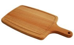 OLUKLU EKMEK TAHTASI KAYIN 39X21,5 CM