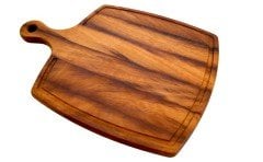 GENİŞ TABANLI EKMEK TAHTASI KAYIN 42X30 CM