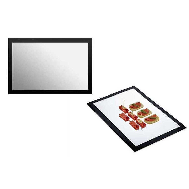 PLEKSİ AYNALI TEŞHİR STANDI DİKDÖRTGEN (60X40x5)