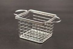 PATATES SUNUM DİKDÖRTGEN ÇİFT KULPLU 10x8,5x6,5 CM