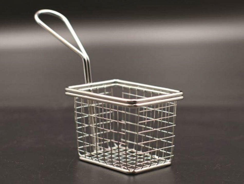 PATATES SUNUM KARE TEK KULPLU 10x7,5x7,5 CM