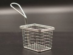 PATATES SUNUM KARE TEK KULPLU 10x7,5x7,5 CM