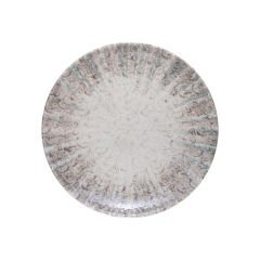 Damask Lona Düz Tabak 25 cm