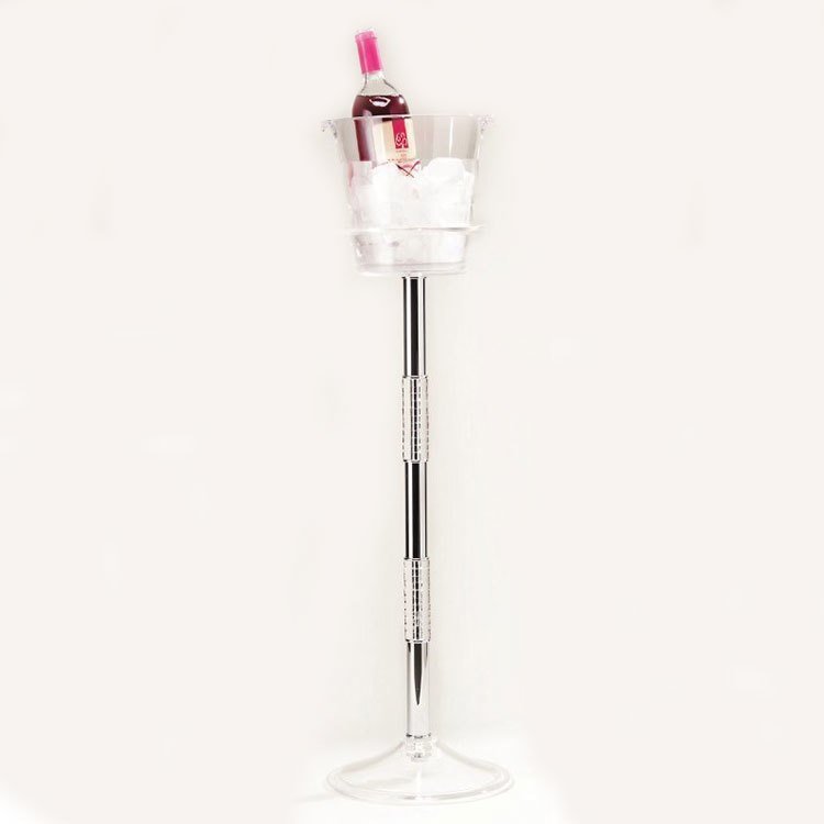 AYAKLI AKRİLİK ŞİŞE KOVA STANDI H 75 cm