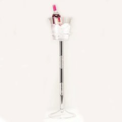 AYAKLI AKRİLİK ŞİŞE KOVA STANDI H 75 cm