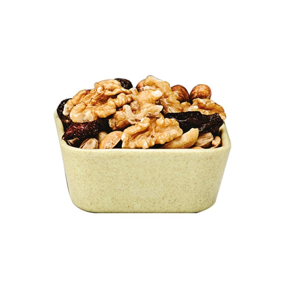 RENKLİ KÖŞELİ BAMBU ÇEREZLİK 7,5 *7,5 CM