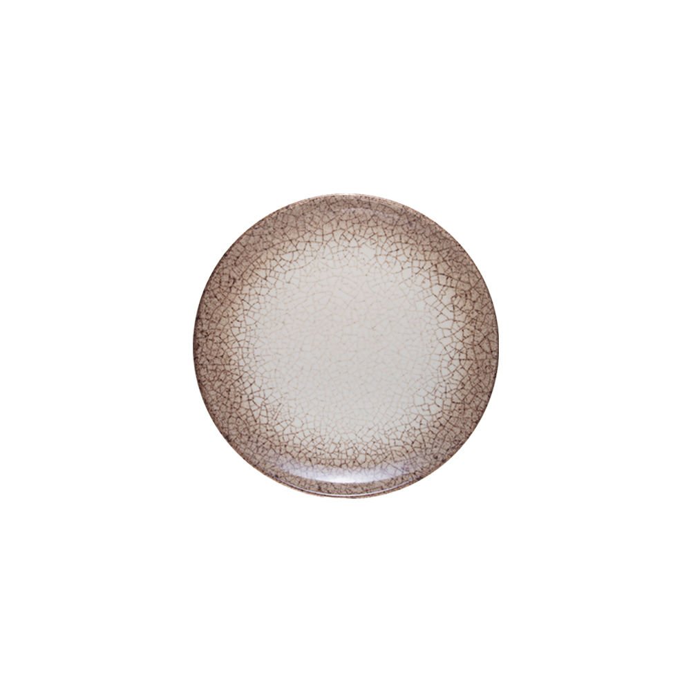 Deserto Lona Düz Tabak 17 cm