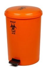 Pedallı Çöp Kovası No: 4 40 lt 530H-Ø380 mm