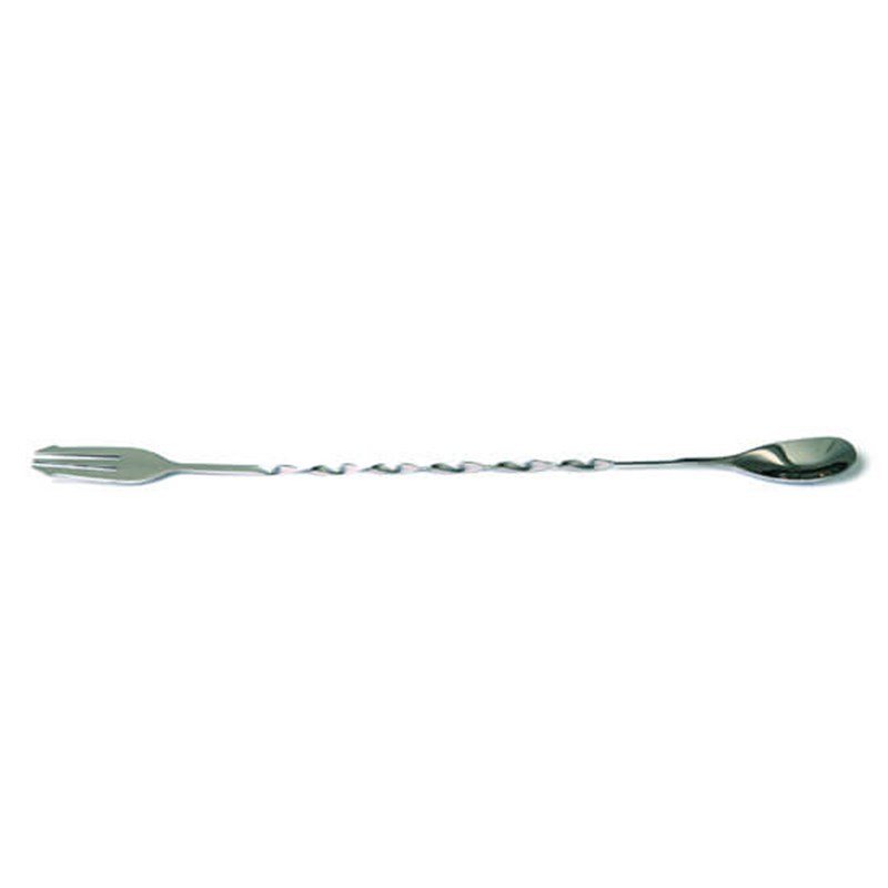 BURGULU ÇATALLI BAR KAŞIK 33 CM