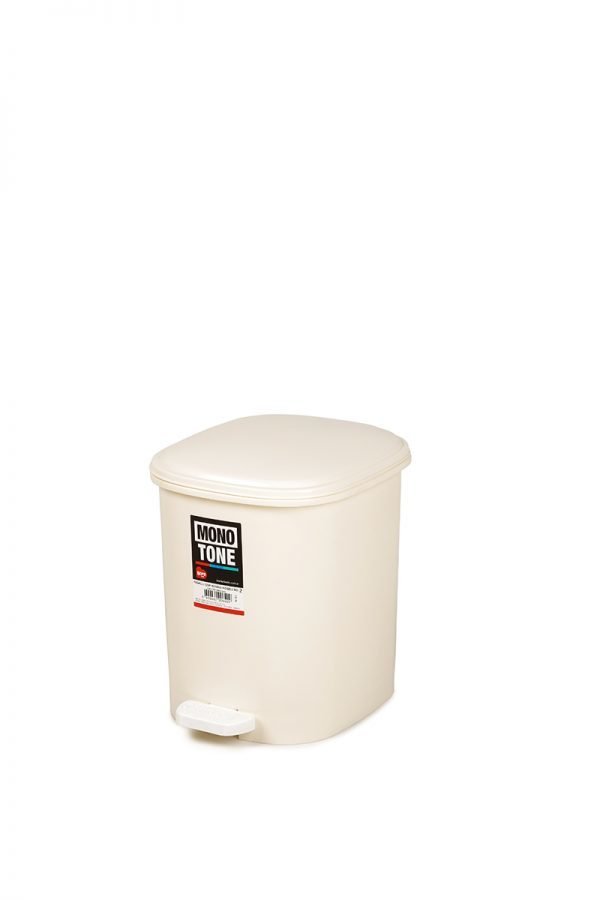 Pedallı Çöp Kovası Köşeli No: 2 10,0 lt - 250x320x290H/mm