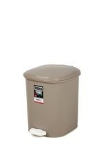 Pedallı Çöp Kovası Köşeli No: 3 22,0 lt - 300x400x380H/mm
