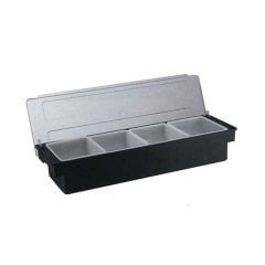 POLİCARBON KAPAKLI BAR KONTEYNER 4'LÜ