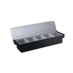 POLİCARBON KAPAKLI BAR KONTEYNER 5'Lİ