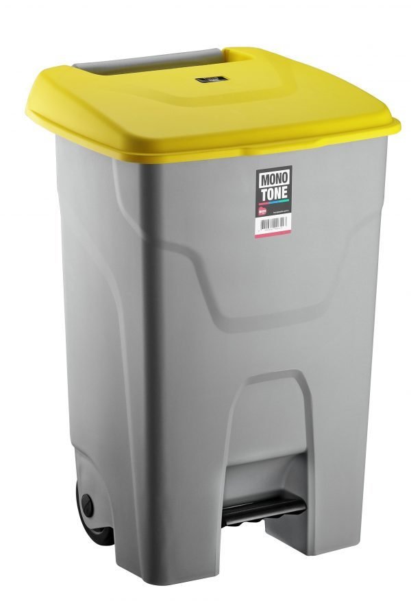 Pedallı Çöp Kovası 80 lt. 450x505x730H/mm