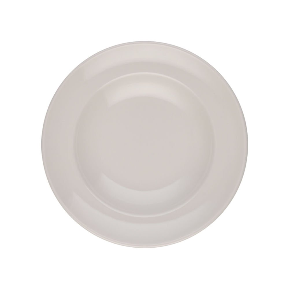 Transparan Frame Düz Tabak 17 cm