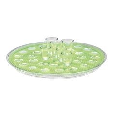 42 CM POLYCARBONAT TEPSİLİ 35'Lİ ŞAT SERVİSİ