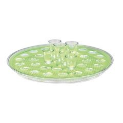42 CM POLYCARBONAT TEPSİLİ 35'Lİ ŞAT SERVİSİ