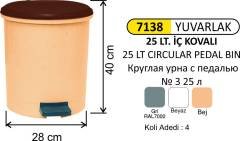 PEDALLI ÇÖP KOVASI YUV.3 NO 25 LT 4232