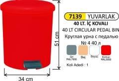 PEDALLI ÇÖP KOVASI YUV.4 NO 40 LT 4219