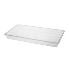 Dikdörtgen Pasta Kek Kabı Alt Tepsi PC 535x320x50H/mm