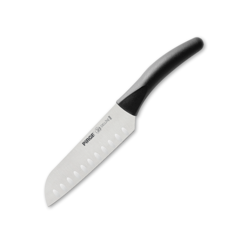 Deluxe Santoku Bıçağı Oluklu 18 cm