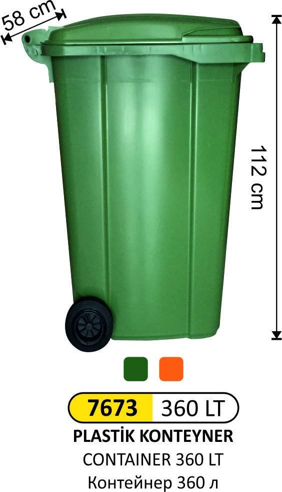 KONTEYNER 360 LİTRE