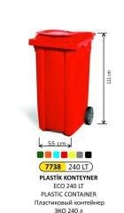 240 LT KONTEYNER PLASTİK EKO