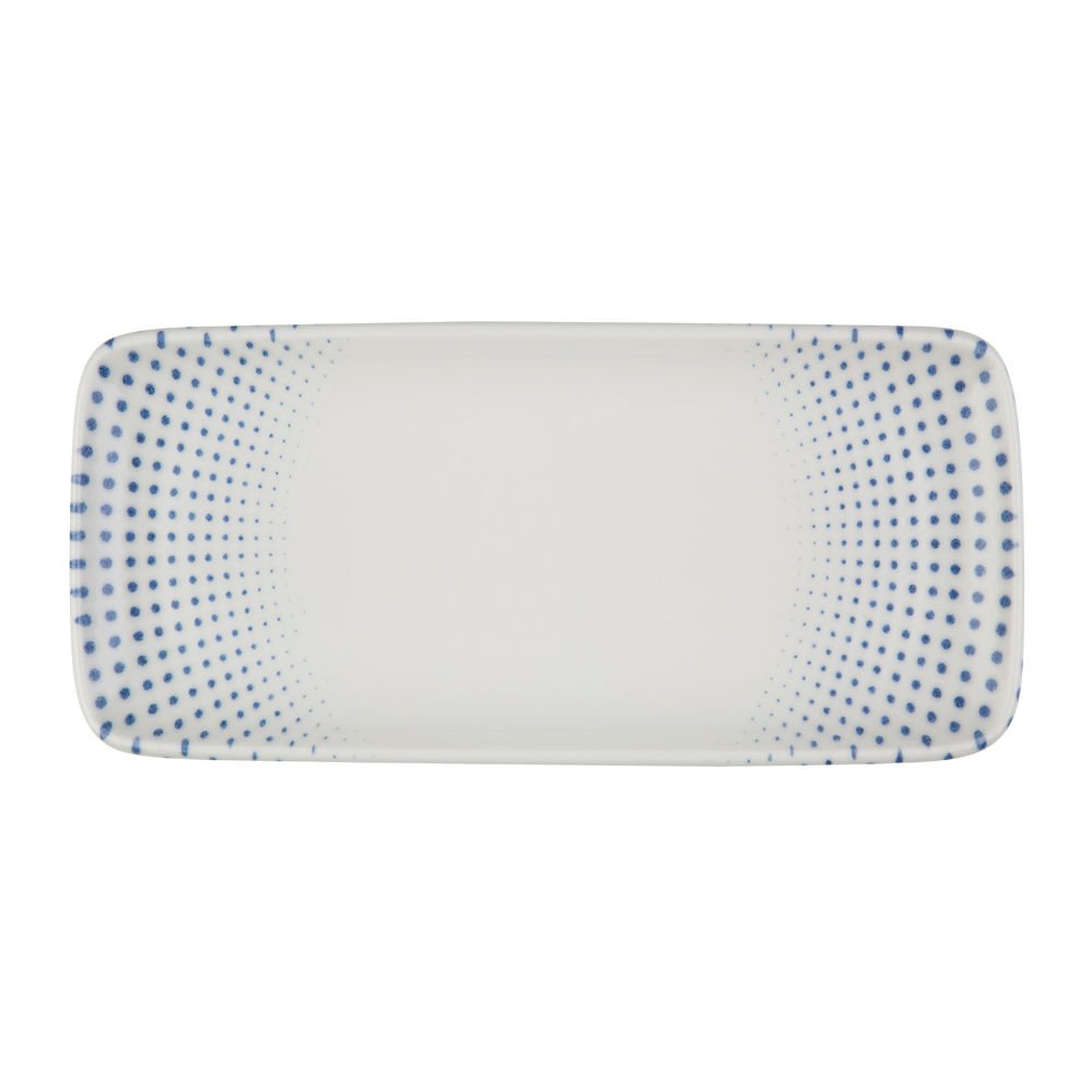 Harmony Blue Quadro Dikdörtgen Tabak 35 cm (34 * 16)
