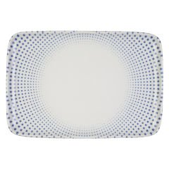 Harmony Blue Quadro Dikdörtgen Tabak 37 cm (33 * 23)