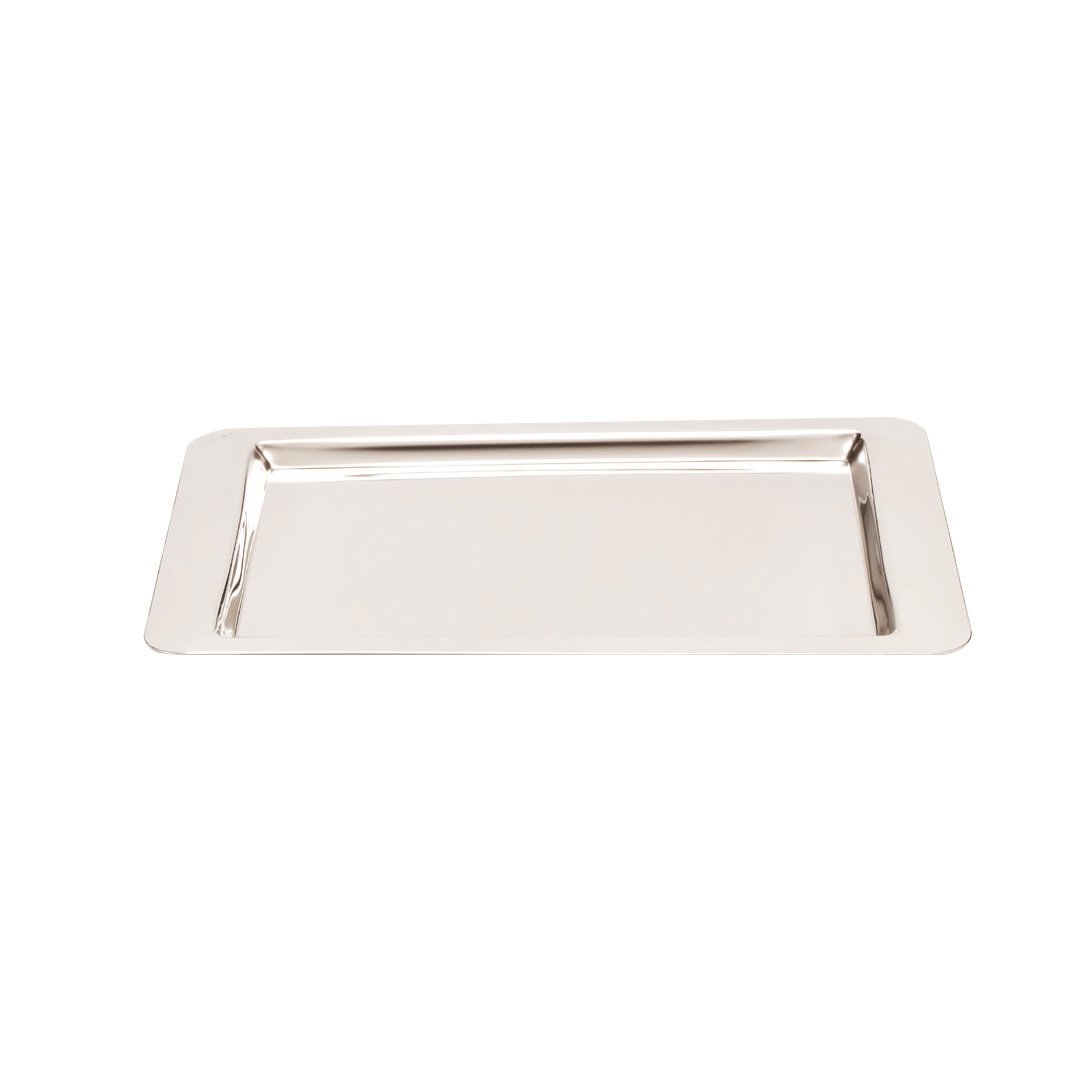ÇELİK KÖŞELİ TEŞHİR TEPSİ 48*33 CM